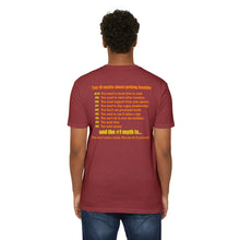 Load image into Gallery viewer, Late Night with Jetstream Health Coaching Motivational Unisex CVC Jersey T-shirt