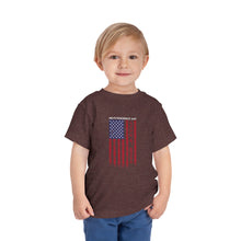 Load image into Gallery viewer, Independence Day USA Flag July 4th 2024 Toddler Short Sleeve Tee