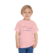 Load image into Gallery viewer, Health Coach in Training heartbeat Toddler Short Sleeve Tee