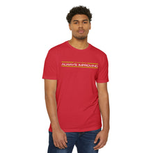 Load image into Gallery viewer, Never Done Always Improving Motivational Unisex CVC Jersey T-shirt