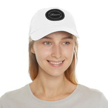 Load image into Gallery viewer, Team Awesomesauce Dad Hat with Leather Patch (Round)