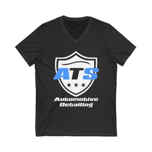 Load image into Gallery viewer, ATS Automotive Detailing Unisex Jersey Short Sleeve V-Neck Tee