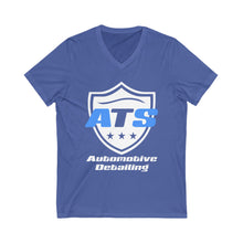 Load image into Gallery viewer, ATS Automotive Detailing Unisex Jersey Short Sleeve V-Neck Tee