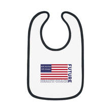 Load image into Gallery viewer, Future Health Coach Baby Contrast Trim Jersey Bib