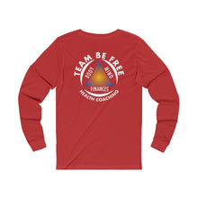 Load image into Gallery viewer, Team Be Free Unisex Jersey Long Sleeve Tee