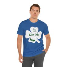 Load image into Gallery viewer, St. Patricks Day 2024 Kiss Me I am Irish Unisex Softstyle T-Shirt