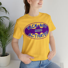 Load image into Gallery viewer, Kick Ass Mode Activated Fu@K Thyroid Cancer Unisex Jersey Short Sleeve Tee