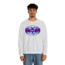Load image into Gallery viewer, Kick Ass Mode Activated F Cancer Unisex Heavy Blend™ Crewneck Sweatshirt
