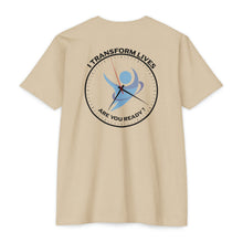 Load image into Gallery viewer, Jetstream Health Coach I Transform Lives Are You Ready Motivational Unisex CVC Jersey T-shirt