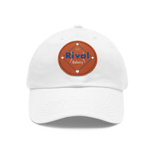 Load image into Gallery viewer, Rival Bakery Dad Hat with Leather Patch (Round)