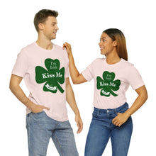 Load image into Gallery viewer, St. Patricks Day 2024 Kiss Me I am Irish Unisex Softstyle T-Shirt