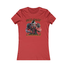 Load image into Gallery viewer, Cardinals Red Rage #3 Women’s Football Fan Favorite Soft Shirt