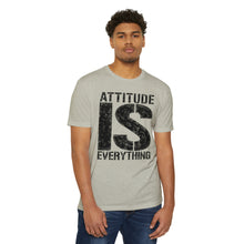 Load image into Gallery viewer, Attitude Is Everything Motivational Unisex CVC Jersey T-shirt