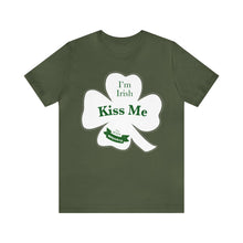 Load image into Gallery viewer, St. Patricks Day 2024 Kiss Me I am Irish Unisex Softstyle T-Shirt