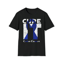 Load image into Gallery viewer, Cure It Colon Cancer Unisex Softstyle T-Shirt