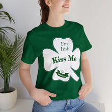 Load image into Gallery viewer, St. Patricks Day 2024 Kiss Me I am Irish Unisex Softstyle T-Shirt