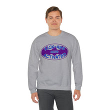 Load image into Gallery viewer, Kick Ass Mode Activated F Cancer Unisex Heavy Blend™ Crewneck Sweatshirt