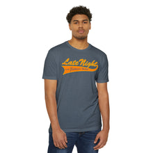 Load image into Gallery viewer, Late Night with Jetstream Health Coaching Motivational Unisex CVC Jersey T-shirt