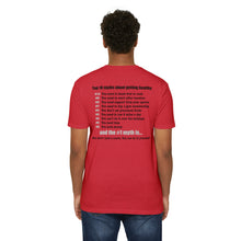 Load image into Gallery viewer, Late Night with Jetstream Health Coaching Motivational Unisex CVC Jersey T-shirt