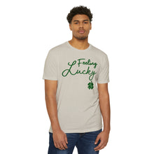 Load image into Gallery viewer, Feeling Lucky St Patricks Day Unisex CVC Jersey T-shirt