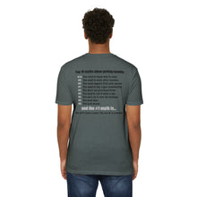 Load image into Gallery viewer, Late Night with Jetstream Health Coaching Motivational Unisex CVC Jersey T-shirt