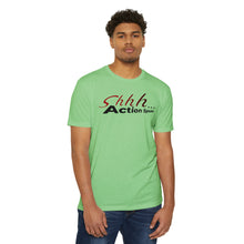 Load image into Gallery viewer, Shhh Action Speaks Motivational Unisex CVC Jersey T-shirt