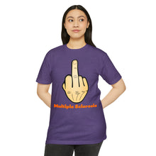 Load image into Gallery viewer, Middle Finger Multiple Sclerosis Unisex CVC Jersey T-shirt