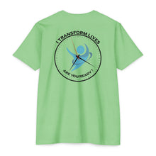 Load image into Gallery viewer, Jetstream Health Coach I Transform Lives Are You Ready Motivational Unisex CVC Jersey T-shirt
