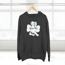 Load image into Gallery viewer, I’m Irish Kiss Me St Patricks Day Three-Panel Fleece Hoodie