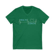 Load image into Gallery viewer, Team Platinum 2023 Conference Change Your Habits Change Your Life Unisex Short Sleeve V-Neck Tee