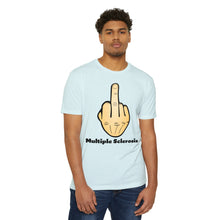 Load image into Gallery viewer, Middle Finger Multiple Sclerosis Unisex CVC Jersey T-shirt