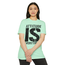 Load image into Gallery viewer, Attitude Is Everything Motivational Unisex CVC Jersey T-shirt