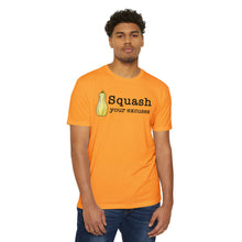 Load image into Gallery viewer, Squash Your Excuses Motivational Unisex CVC Jersey T-shirt