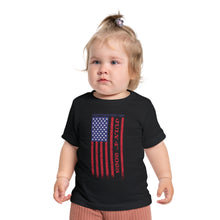 Load image into Gallery viewer, Independence Day July 4 2025 USA Flag Baby Short Sleeve T-Shirt