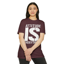 Load image into Gallery viewer, Attitude Is Everything Motivational Unisex CVC Jersey T-shirt