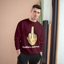 Load image into Gallery viewer, Middle Finger Multiple Sclerosis Champion Sweatshirt