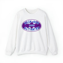 Load image into Gallery viewer, Kick Ass Mode Activated F Cancer Unisex Heavy Blend™ Crewneck Sweatshirt