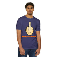 Load image into Gallery viewer, Middle Finger Multiple Sclerosis Unisex CVC Jersey T-shirt