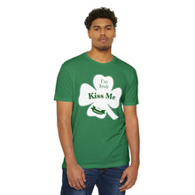 Load image into Gallery viewer, Kiss Me Anyway St Patricks Day Unisex CVC Jersey T-shirt