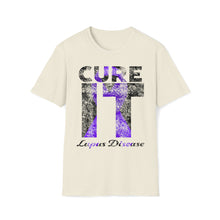 Load image into Gallery viewer, Cure It Lupus Disease Unisex Softstyle T-Shirt
