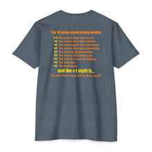 Load image into Gallery viewer, Late Night with Jetstream Health Coaching Motivational Unisex CVC Jersey T-shirt