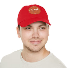Load image into Gallery viewer, Rival Bakery Dad Hat with Leather Patch (Round)