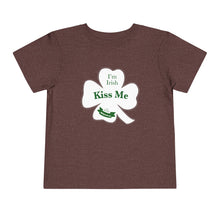 Load image into Gallery viewer, Kiss Me I’m Irish St Patrick’s Day Toddler Short Sleeve Tee