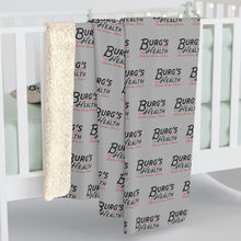 Load image into Gallery viewer, Burgs Health Sherpa Fleece Blanket