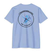 Load image into Gallery viewer, Jetstream Health Coach I Transform Lives Are You Ready Unisex Motivational CVC Jersey T-shirt