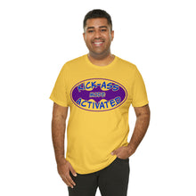 Load image into Gallery viewer, Kick Ass Mode Activated Fu@K Thyroid Cancer Unisex Jersey Short Sleeve Tee