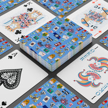 Load image into Gallery viewer, What’s Wild Blue Fun Poker Playing Cards - Perfect for Game Nights and Parties!
