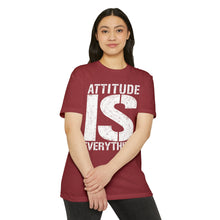 Load image into Gallery viewer, Attitude Is Everything Motivational Unisex CVC Jersey T-shirt