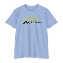 Load image into Gallery viewer, Shhh Action Speaks Motivational Unisex CVC Jersey T-shirt