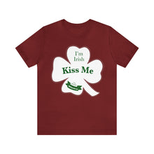 Load image into Gallery viewer, St. Patricks Day 2024 Kiss Me I am Irish Unisex Softstyle T-Shirt